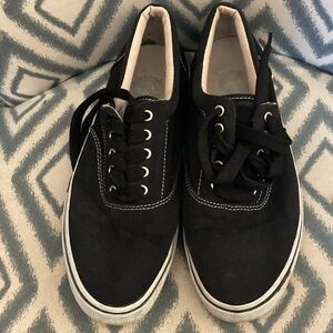 Salt Life Classic Black Canvas Men's Shoes 10